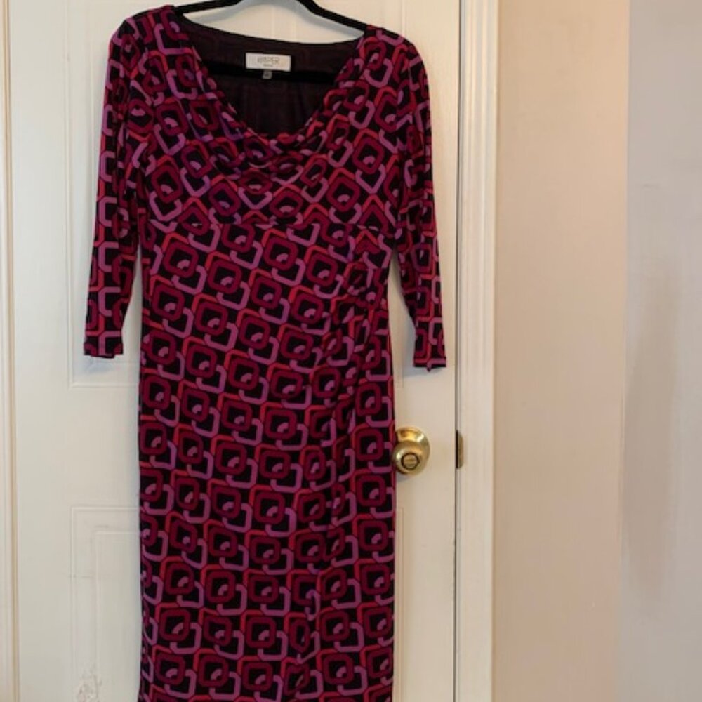 Patterned dress by Kasper